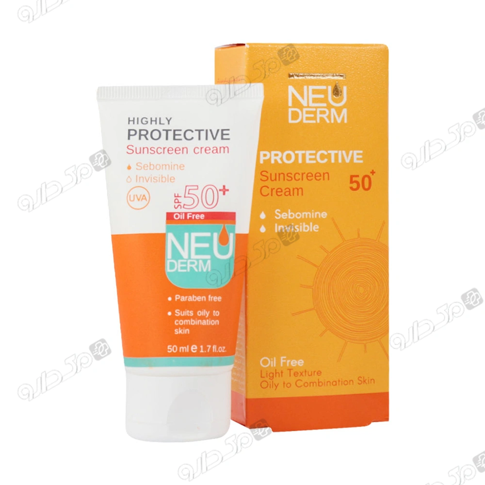 کرم ضد آفتاب فاقد چربی SPF50 نئودرم